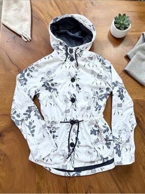 Ronner Horse Equestrian Print Women's White Jacket